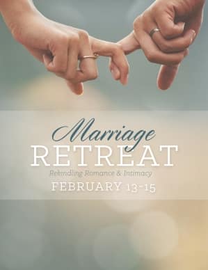 Marriage Retreat Ministry Flyer
