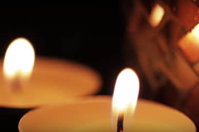Burning Candle Series Christian Motion Video Loop