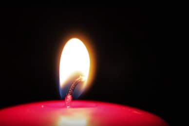 Burning Candle Religious Video Background