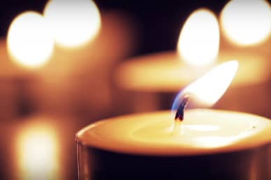 Burning Candles Christian Video Loop