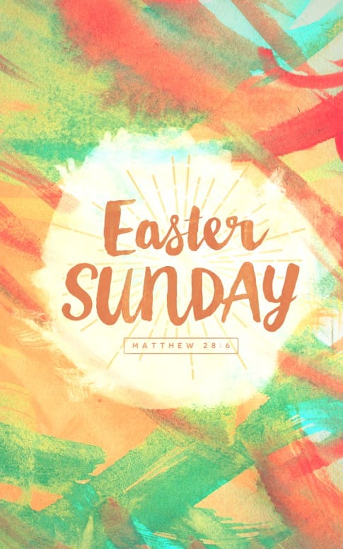 Easter Sunday Ministry Bulletin