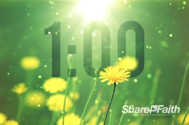 All Things New Religious One Minute Timer