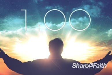 A Call to Worship Christian One Minute Timer