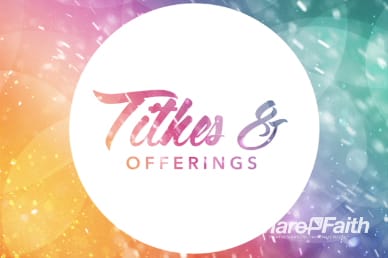 Easter Celebrate With Us Religious Tithes and Offerings Video