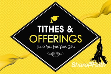Graduation Sunday Honoring Church Tithes and Offerings Video