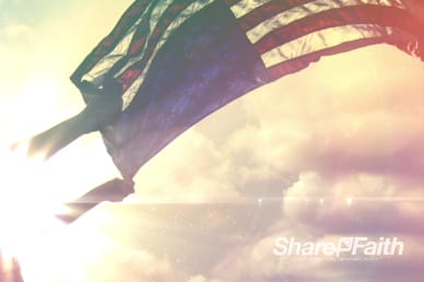 Independence Day Christian Media Worship Video Background