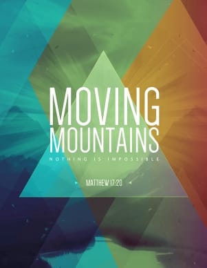 Moving Mountains Ministry Flyer