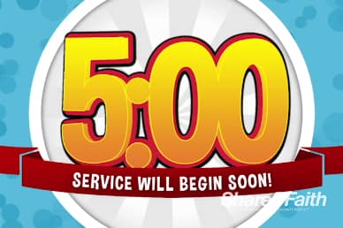 VBS Media Christian Five Minute Countdown Timer
