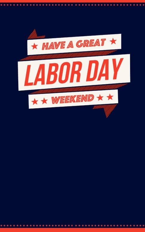 Have a Great Labor Day Weekend Religious Bulletin