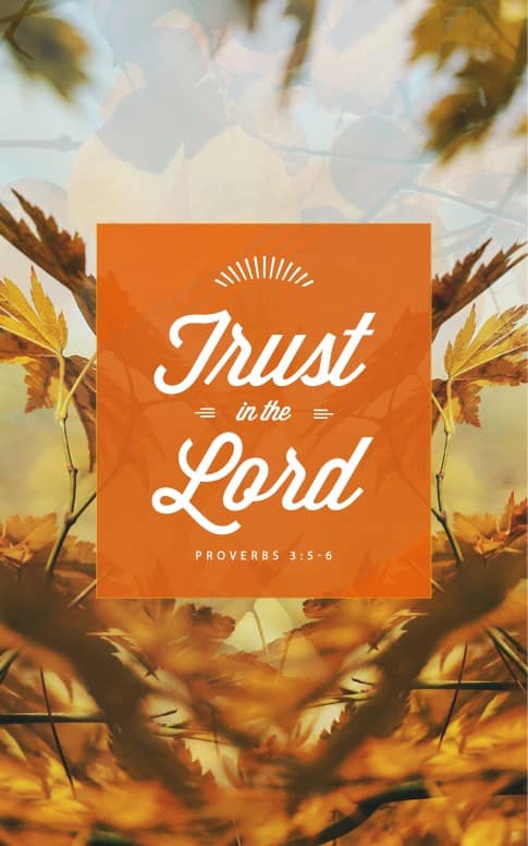 Trust in the Lord Ministry Church Bulletin