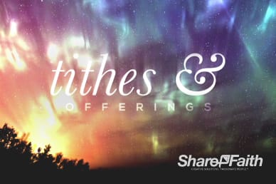 Beautiful Things Christian Tithes and Offerings Video