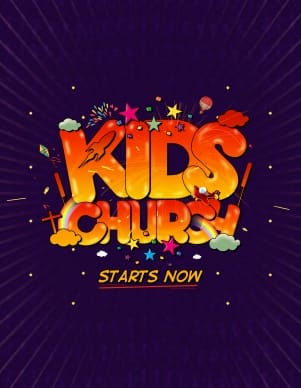 Kids Church Starts Now Ministry Media Graphics