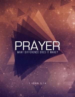 The Difference in Prayer Religious Flyer