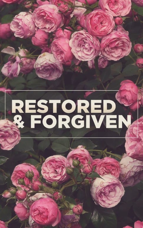 Restored and Forgiven Roses Church Bulletin