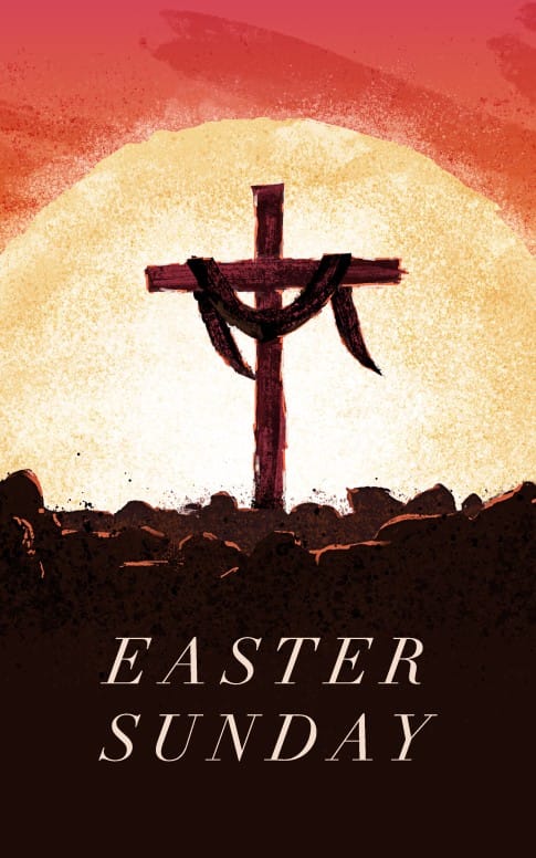 Easter Sunday Resurrection Church Bulletin