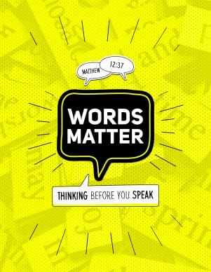 Words Matter Christian Church Flyer