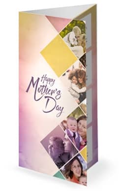 Celebrating Mother's Day Church Trifold Bulletin