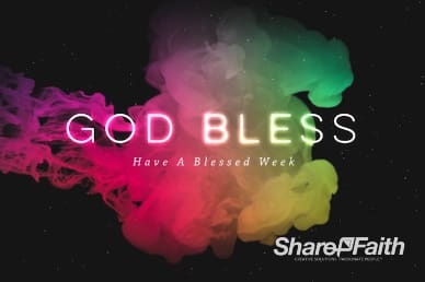 Holy Spirit Pentecost Goodbye Motion Loop