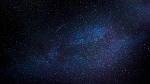 Stars in the Night Sky Religious Stock Image