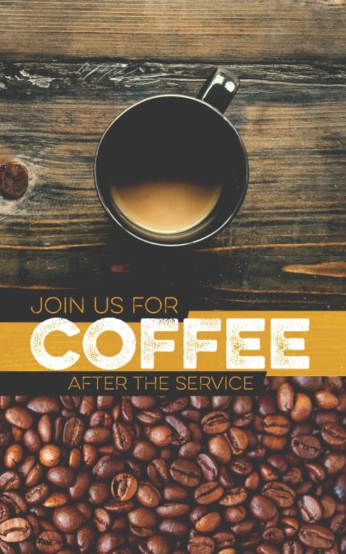 Coffee Shop Ministry Bulletin
