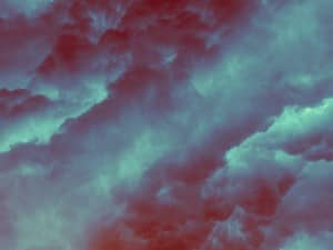 Dark Clouds Spiritual Warfare Worship Background