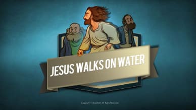 Jesus Walks On Water Bible Video For Kids