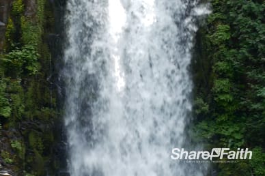 Cascading Waterfall Video Background