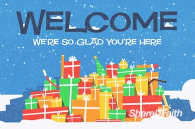 All I Want For Christmas Welcome Video Loop