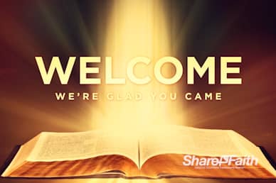 The Word of God Welcome Church Video Loop