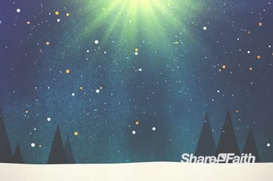 Merry Christmas Tree Worship Motion Background