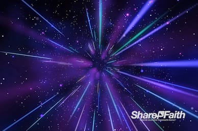 Purple Hyper Space Motion Graphic