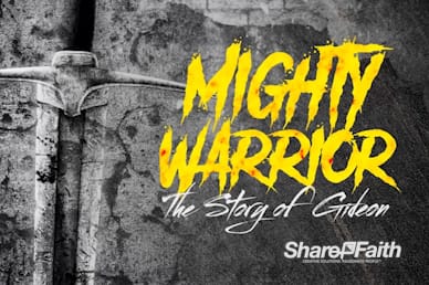 Mighty Warrior Title Motion Graphic