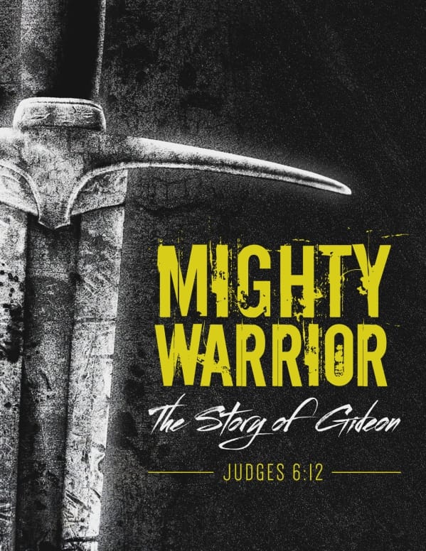 Gideon Mighty Warrior Church Flyer
