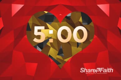 Create In Me A Pure Heart Church Countdown Timer