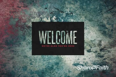 Trusting God Welcome Church Motion Graphic