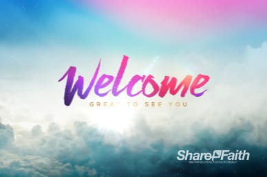 Relentless Grace Welcome Church Motion Graphic