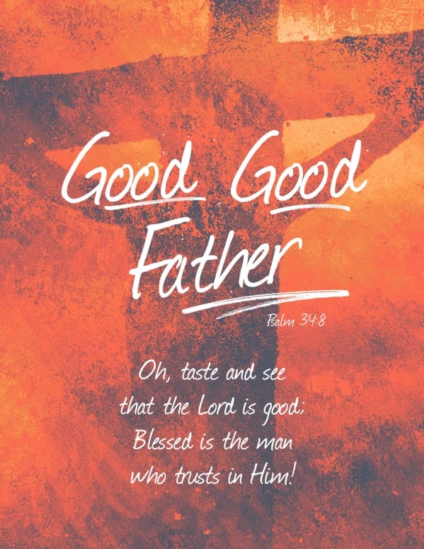Good Good Father Church Flyer