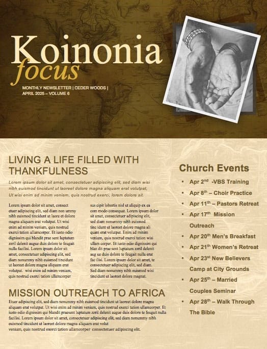 Filled With Compassion International Missions Newsletter
