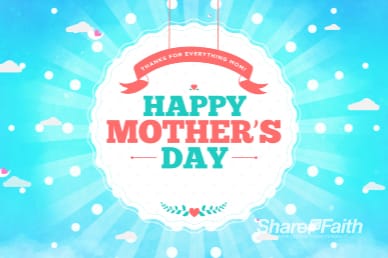 Happy Mother's Day Spring Motion Graphic