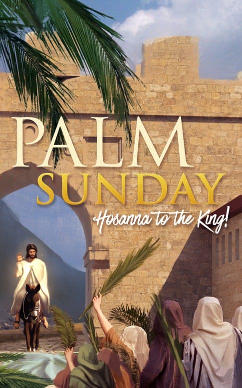Palm Sunday Hosanna In The Highest Bulletin