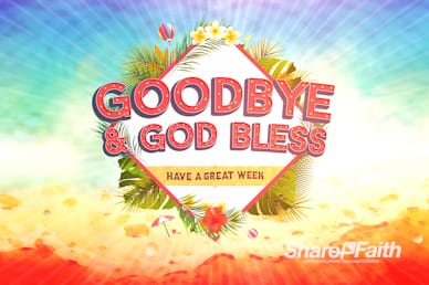 Summer Events Goodbye Motion Graphic
