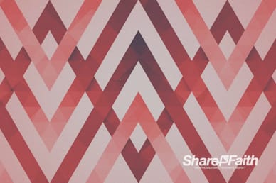 Red Chevron Worship Motion Background