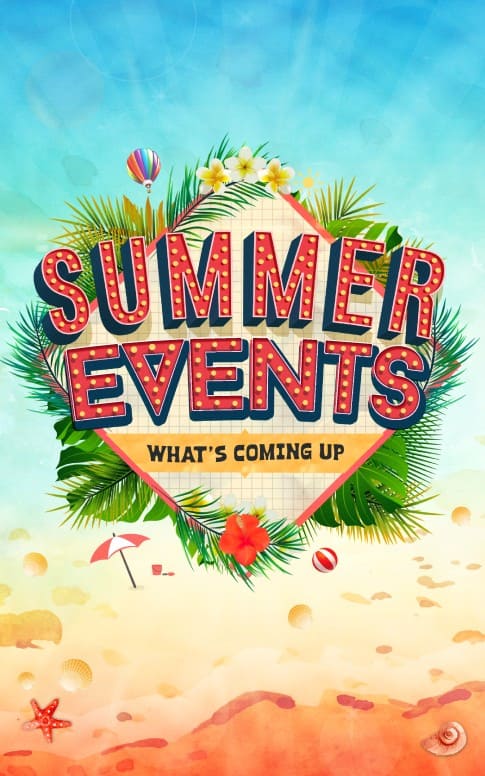 Summer Events Church Bulletin