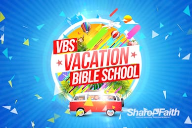 Church Vacation Bible School Motion Graphic