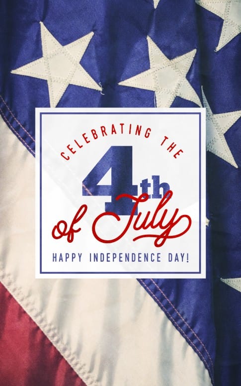Celebrating the 4th of July Bulletin Cover