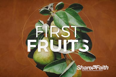 First Fruits Church Motion Graphic