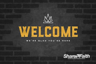 Kingdom Builders Welcome Motion Graphic