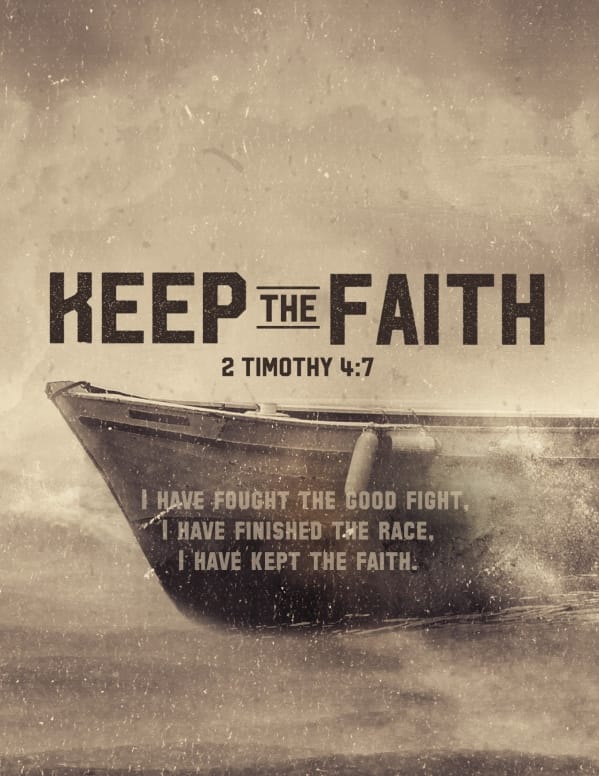 Keep the Faith Church Flyer Template