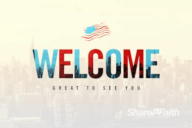 Labor Day Welcome Motion Graphic