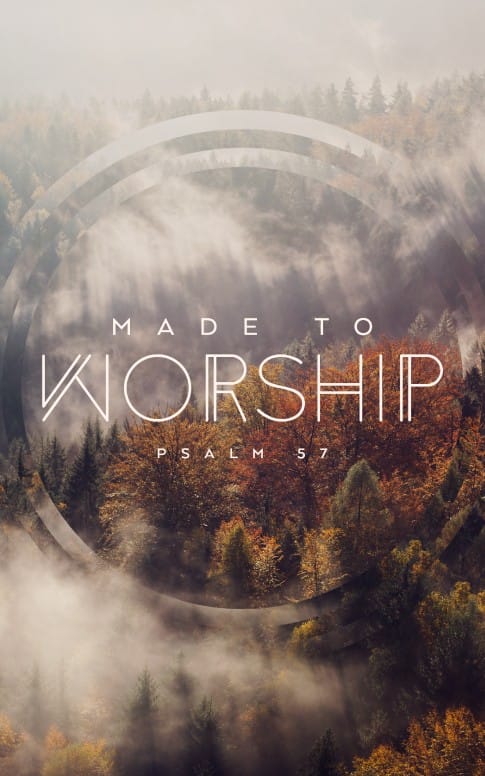 Made to Worship Church Bulletin Cover Template